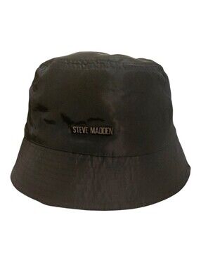 Steve Madden Black Bucket Hat